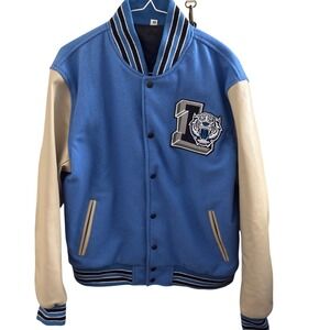 13 ReasonsWhy Rare Justin Foley Varsity Letterman JacketBlue Size M LibertyHigh